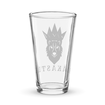 Shaker pint glass